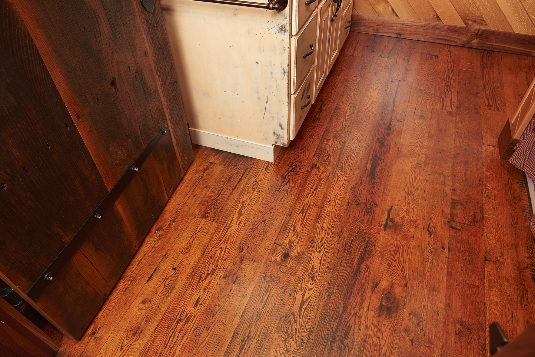 Red Hardwood Floors | Peachey Hardwood Flooring