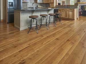 example of white oak wood flooring