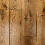 white oak live sawn black bleed stained panel